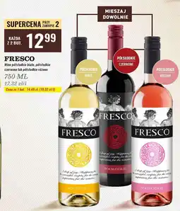 Biedronka Wino Fresco Frizzante Rose oferta