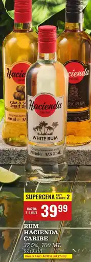 Biedronka Rum Hacienda Caribe & Spices oferta