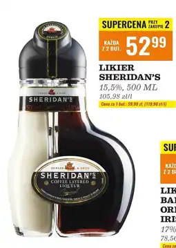 Biedronka Likier Sheridan's Coffee oferta