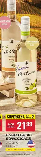 Biedronka Wino jasmine orange Carlo Rossi Botanicals oferta
