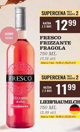 Biedronka Wino Fresco Frizzante Fragola oferta