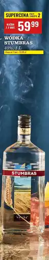 Biedronka Wódka Stumbras Centenary oferta