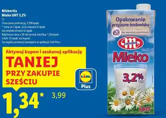 Lidl Mleko UHT 3.2% Mlekovita oferta