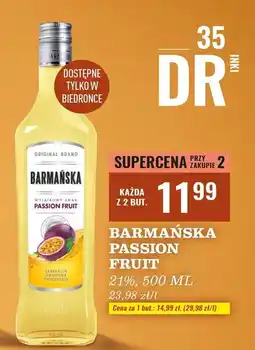 Biedronka Wódka Barmańska Passion Fruit oferta