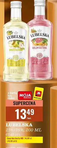 Biedronka Wódka Lubelska Grejpfrutowa oferta