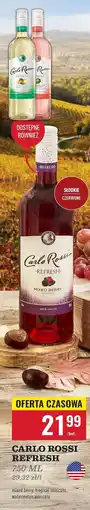 Biedronka Wino Carlo Rossi Refresh Watermelon Moscato oferta
