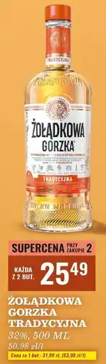 Biedronka Wódka Żołądkowa Gorzka Tradycyjna oferta