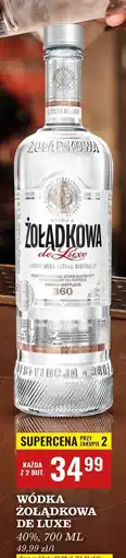Biedronka Wódka Żołądkowa Gorzka De Luxe oferta
