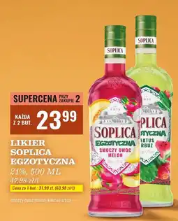 Biedronka Likier 21% Soplica Kaktus-Arbuz oferta