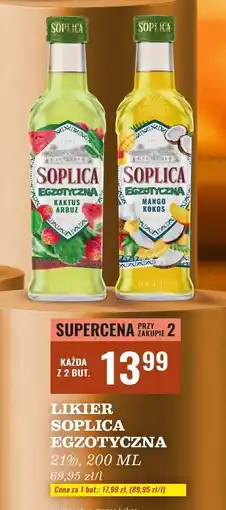 Biedronka Likier 21% Soplica Mango-Kokos oferta