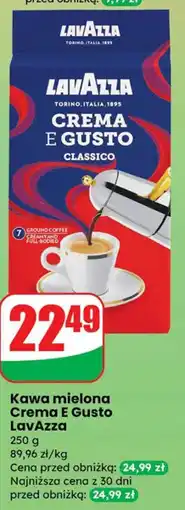 Dino Kawa mielona Crema E Gusto LavAzza oferta