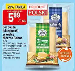 Polomarket Ser gouda w kostce Mleczna Polana oferta