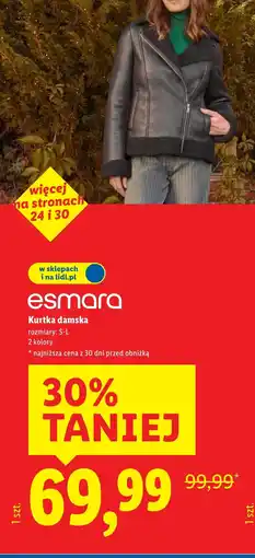 Lidl Kurtka damska Esmara oferta