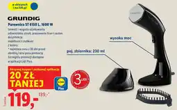 Lidl Parownica Grundig oferta