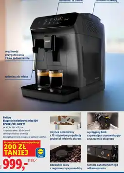 Lidl Ekspres do kawy Philips oferta