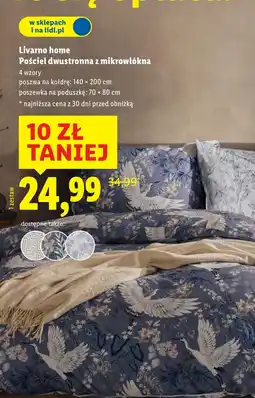 Lidl Pościel Livarno oferta