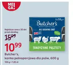 Rossmann Karma dla psa Butcher's oferta