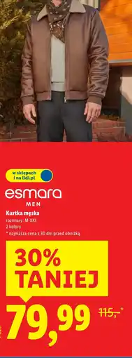 Lidl Kurtka męska Esmara oferta