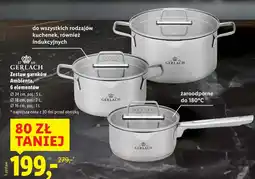 Lidl Zestaw garnków Gerlach oferta