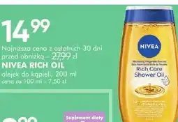 SuperPharm Olejek do kąpieli Nivea oferta