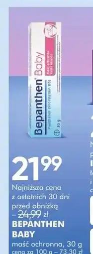 SuperPharm Maść Bepanthen Baby oferta