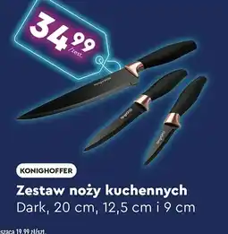 Biedronka Zestaw noży Konighoffer oferta