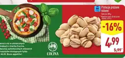 ALDI Pistacje prażone Cucina oferta