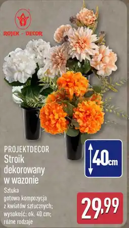 ALDI PROJEKTDECOR Stroik dekorowany w wazonie oferta