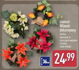 ALDI HANMAR Wianek dekorowany oferta