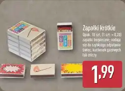 ALDI Zapałki krótkie oferta