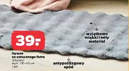 Netto Dywan ze sztucznego futra oferta