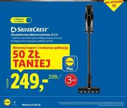 Lidl Odkurzacz pionowy 22.2v Silvercrest oferta