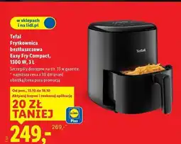 Lidl Frytkownica easy fry ey201815 Tefal oferta