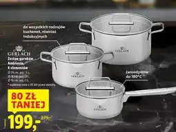 Lidl Zestaw garnków ambiente Gerlach oferta