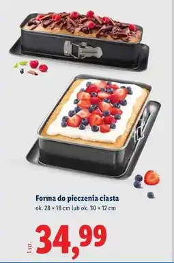 Lidl Forma do ciasta 30 x 12 8 cm oferta