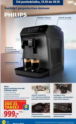 Lidl Ekspres do kawy ep0824/00 Philips oferta
