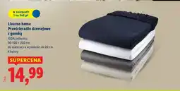 Lidl Prześcieradło jersey z gumką 90-100 x 200 cm Livarno Home oferta