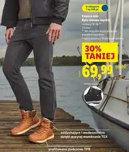 Lidl Buty zimowe męskie 41-46 Esmara oferta