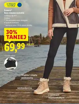 Lidl Buty damskie 38-41 Esmara oferta