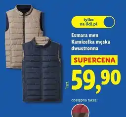 Lidl Kamizelka pikowana męska Esmara oferta