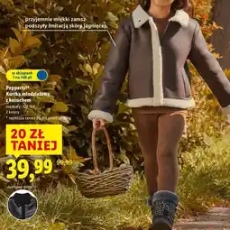Lidl Kurtka młodzieżowa z kożuchem 122-164 Pepperts! oferta