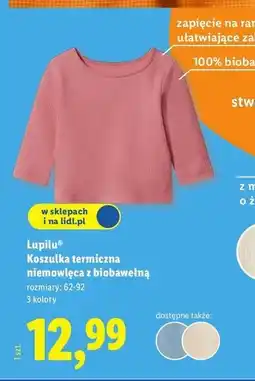 Lidl Koszulka termiczna 62-92 Lupilu oferta