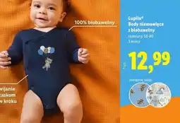 Lidl Body niemowlęce Lupilu oferta