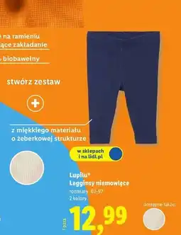Lidl Legginsy rozm. 62-92 Lupilu oferta