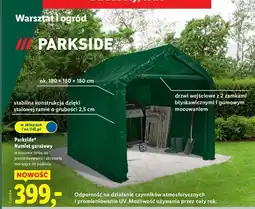 Lidl Namiot garażowy 180 x cm Parkside oferta
