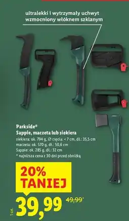 Lidl Siekiera Parkside oferta