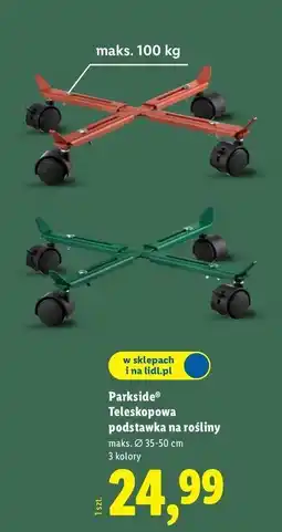 Lidl Podstawka teleskopowa 35-50 cm Parkside oferta