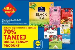 Lidl Herbata intense black Lord Nelson oferta