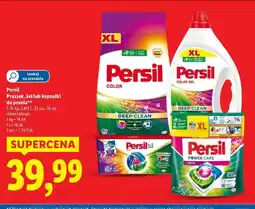Lidl Żel do prania deep clean Persil Color Gel oferta