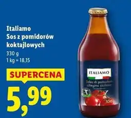 Lidl Sos z pomidorów koktajlowych Italiamo oferta
